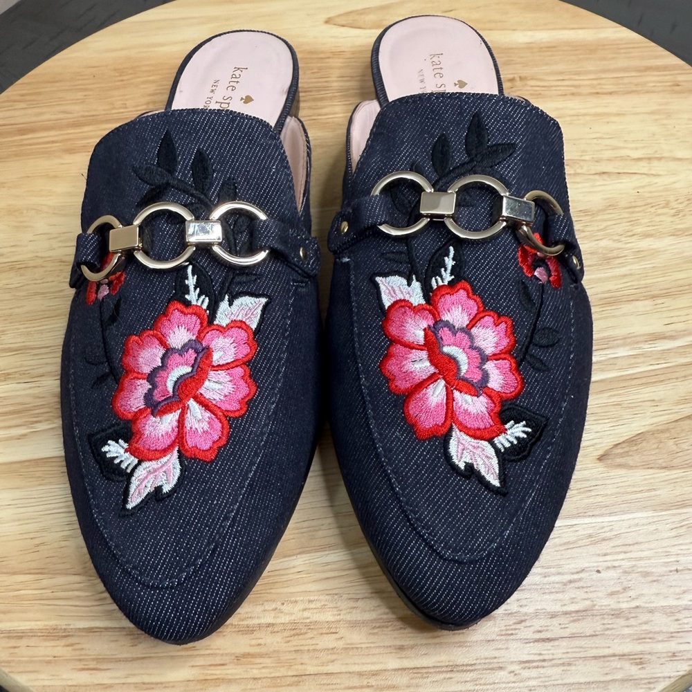 Kate Spade women’s  Canyon denim shoes - Picture 4 of 12